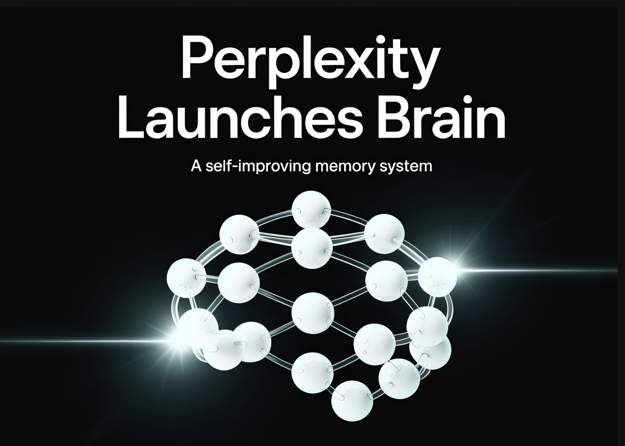 Perplexity LanÃ§a Brain: Sistema de MemÃ³ria Auto-Evolutiva que ConstrÃ³i Grafo de Contexto do Trabalho do Agente